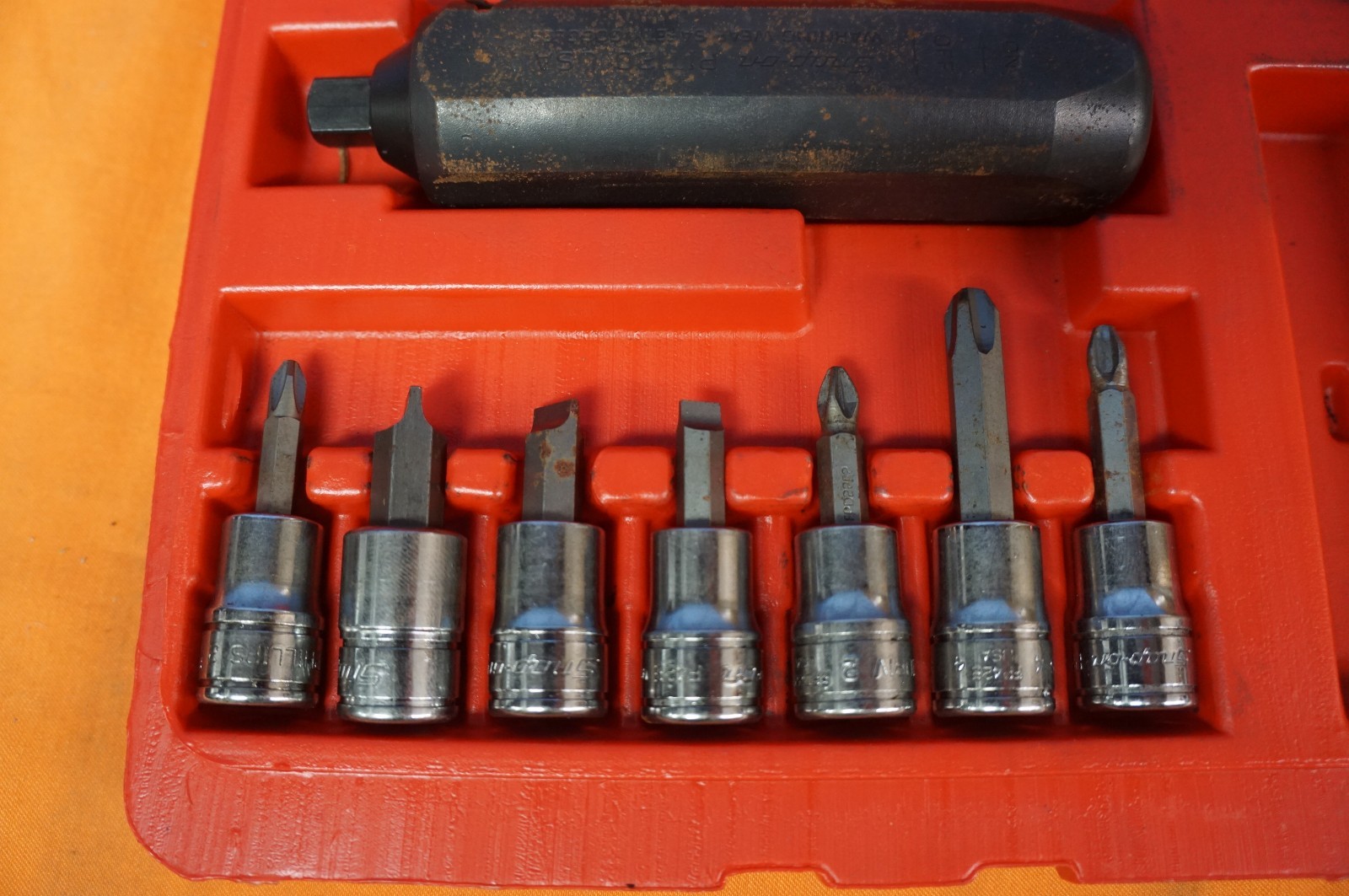 Snap On PB108A 3/8″ Drive Impact Driver Set W/Case