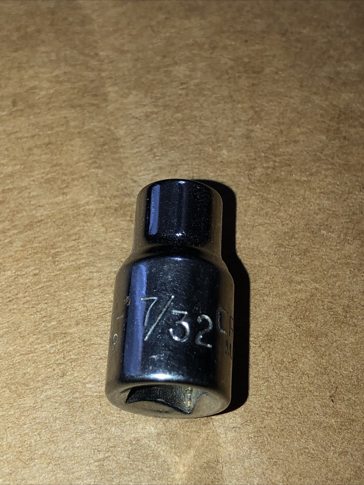 Craftsman USA 1/4in. Drive 7/32in. 12pt Shallow Socket 43609 -EE-series !