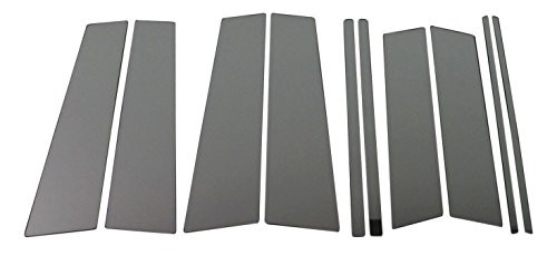 BRIGHTZ Ultra-Mirror Finish Stainless Steel Black Plated Pillar Panels with