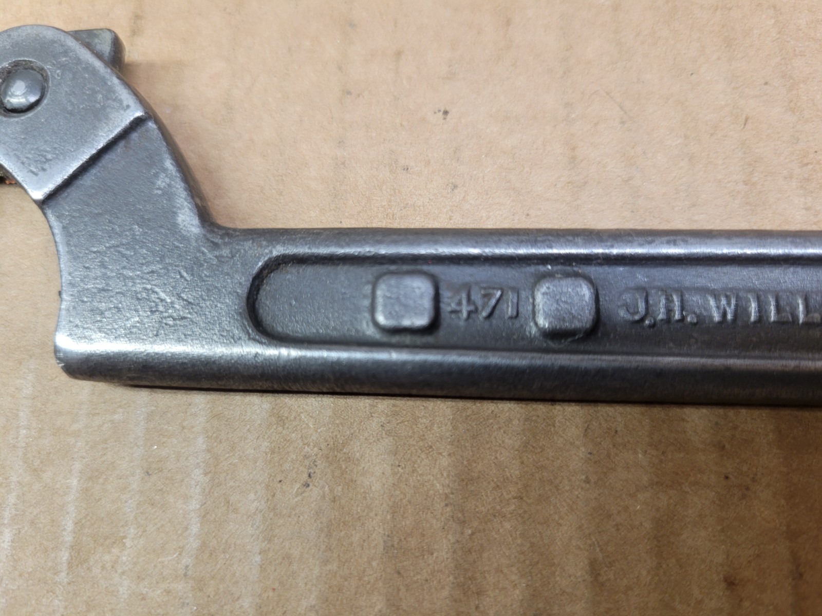 Williams Tools USA Adjustable Hook Spanner Wrench No 471
