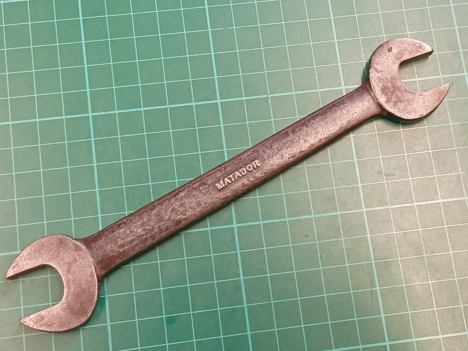Vintage MATADOR, Super-Chrom 14mm x 15mm Open Ended Spanner