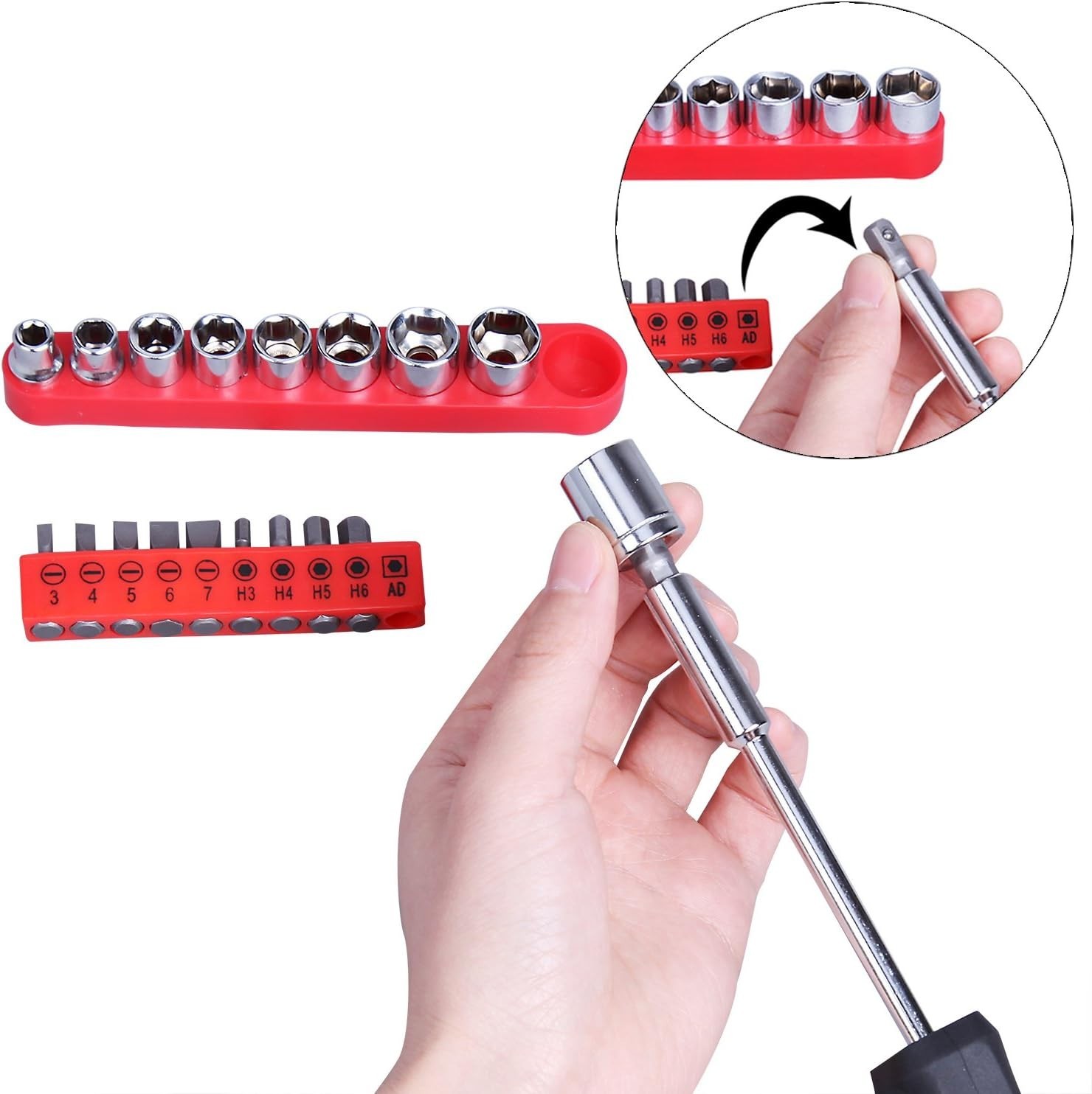 All-in-One 148 Piece Tool Kit for Car Enthusiasts and Home Improvement Projects