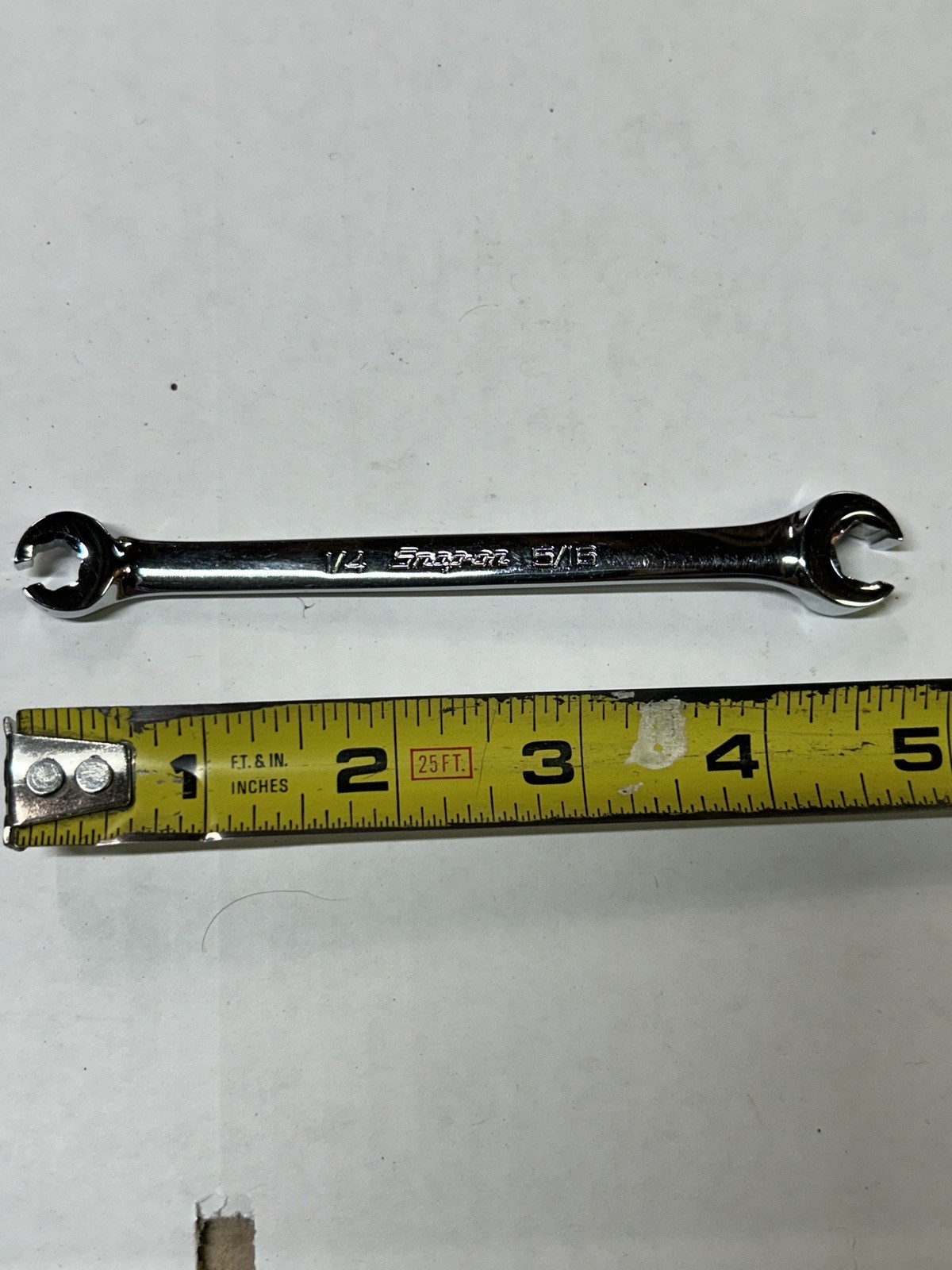 Snap-on Tools 1/4″ X 5/16″ SAE Flare Nut 6 Point Line Wrench RXFS810B