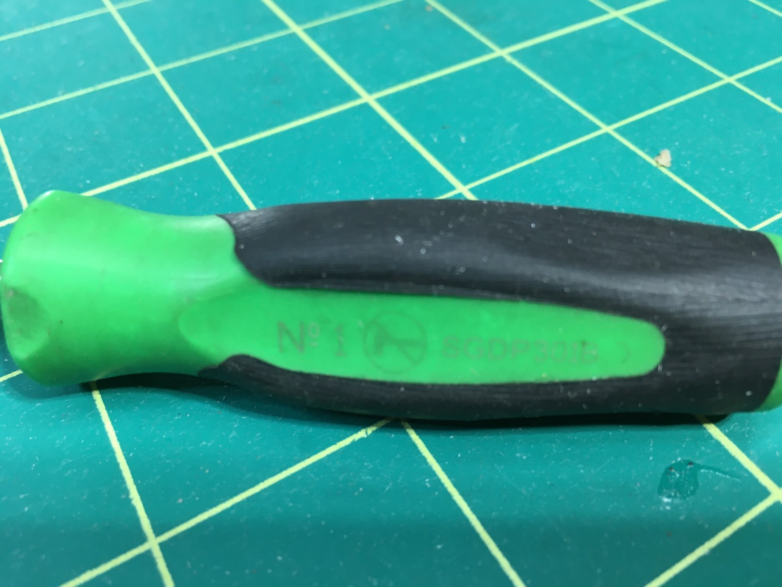 SNAP ON GREEN SCREWDRIVER #1 PHILLIPS SGDP301B