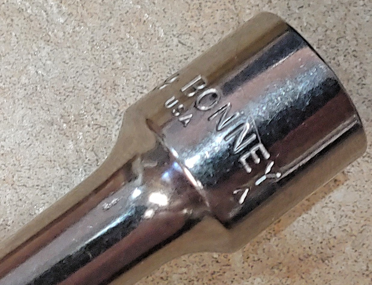 NEW, Bonney Tools T609 3/8″ drive 9″ Chrome extension Made in USA
