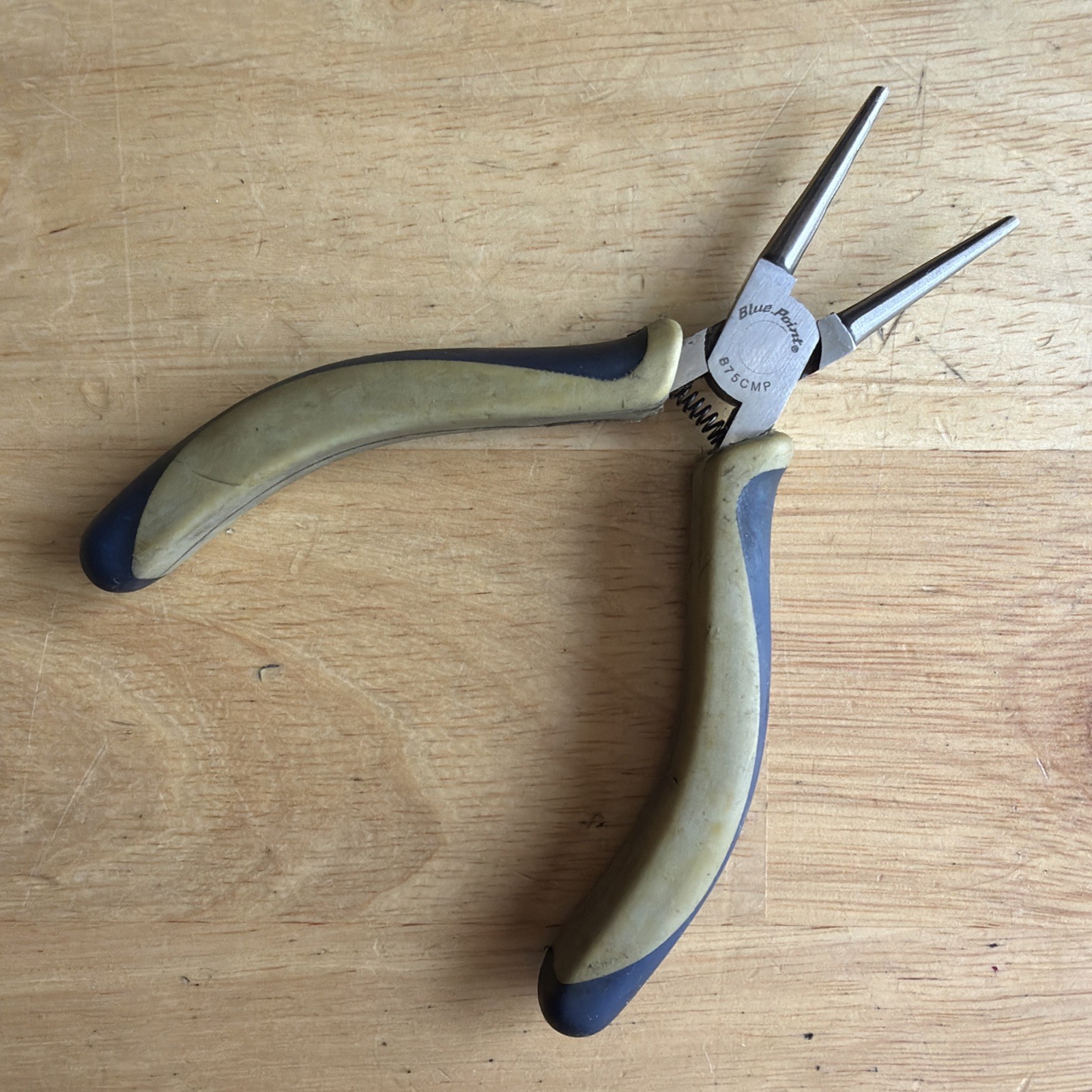 Blue Point Tools 5″ Long Mini Round Needle Nose Pliers B75CMP