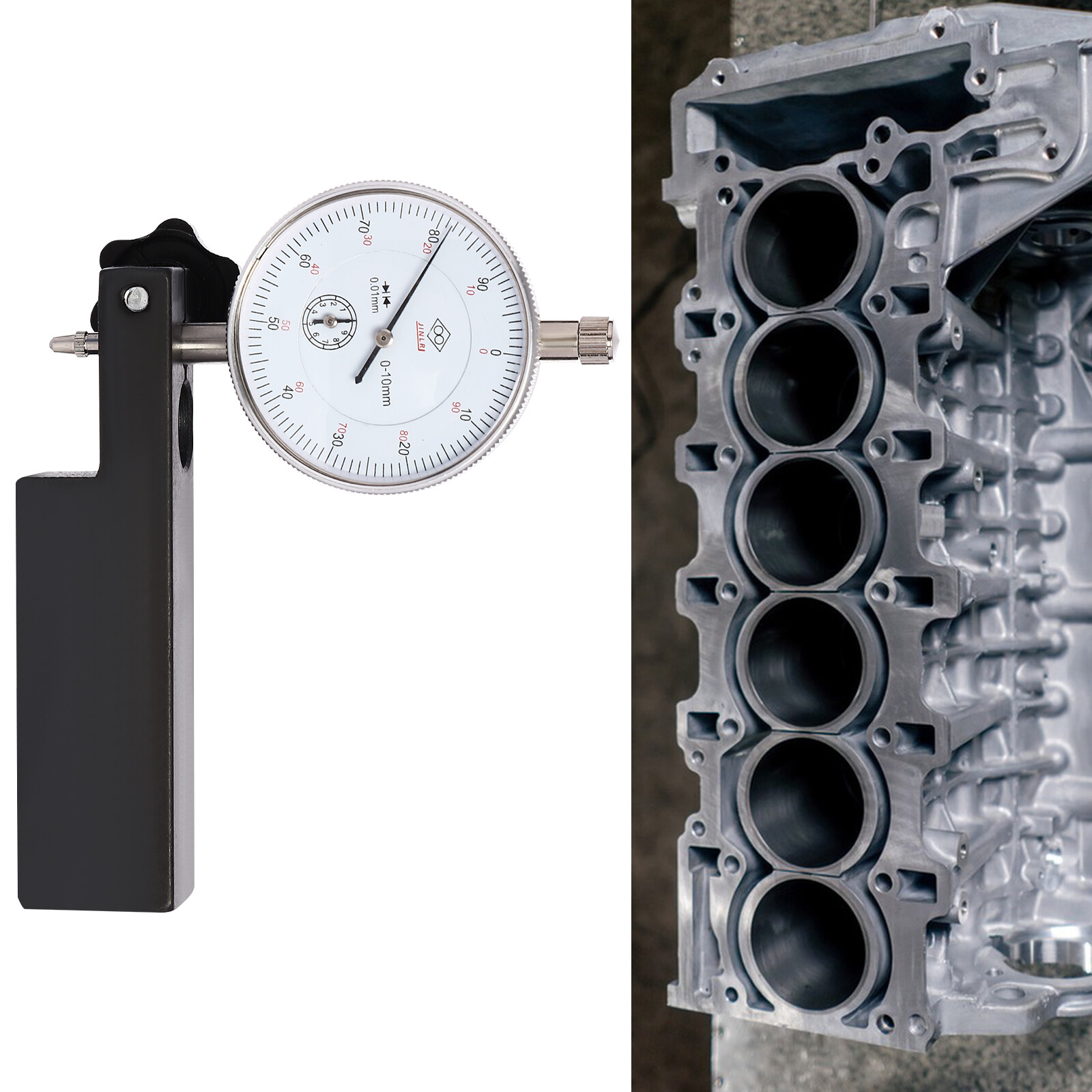 Cylinder Liner Protrusion Measurement Tool Dial Indicator For All Diesel Engines