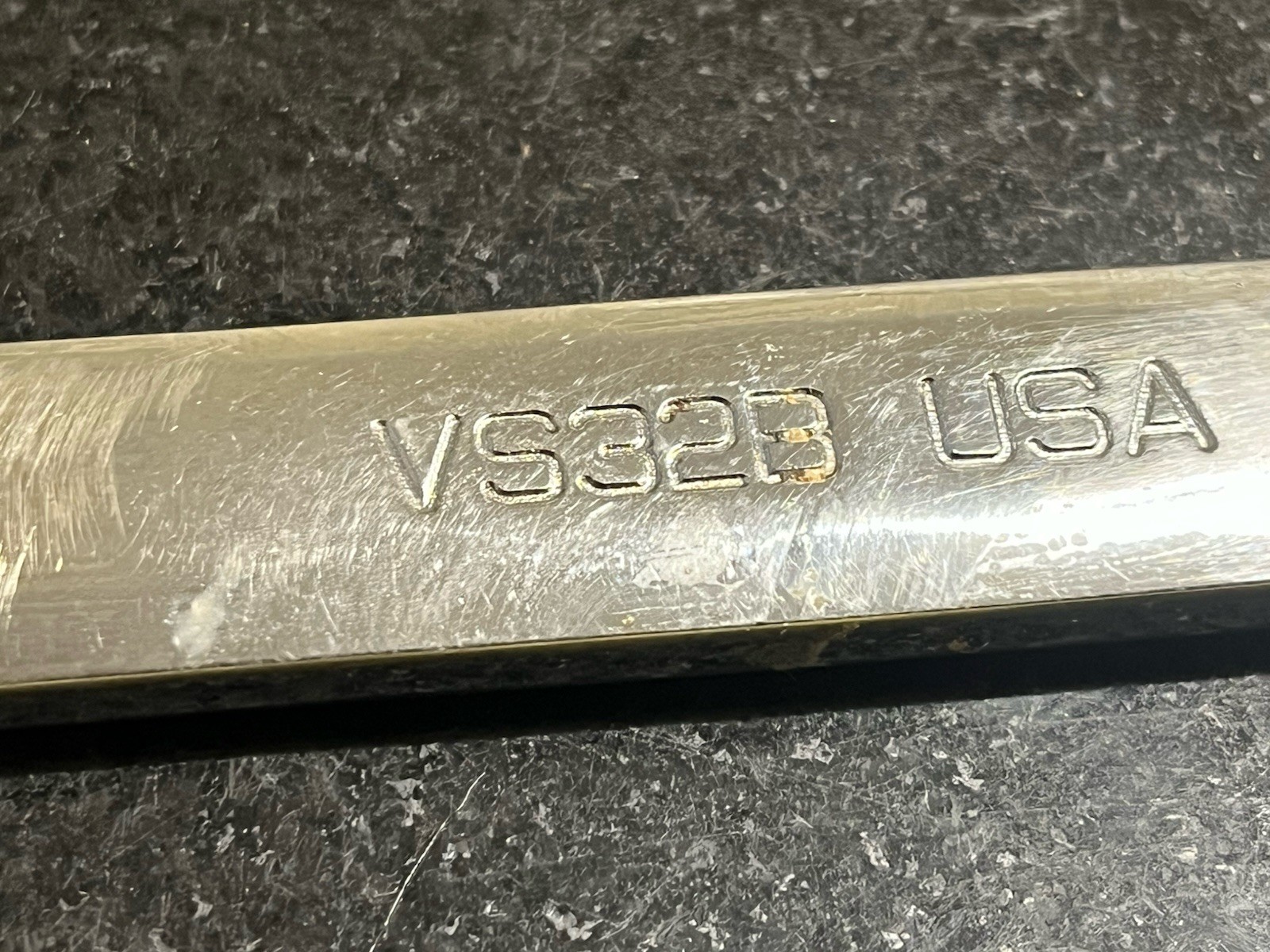 Snap On 1″ SAE Four-Way Angle Head Open-End Wrench VS32B