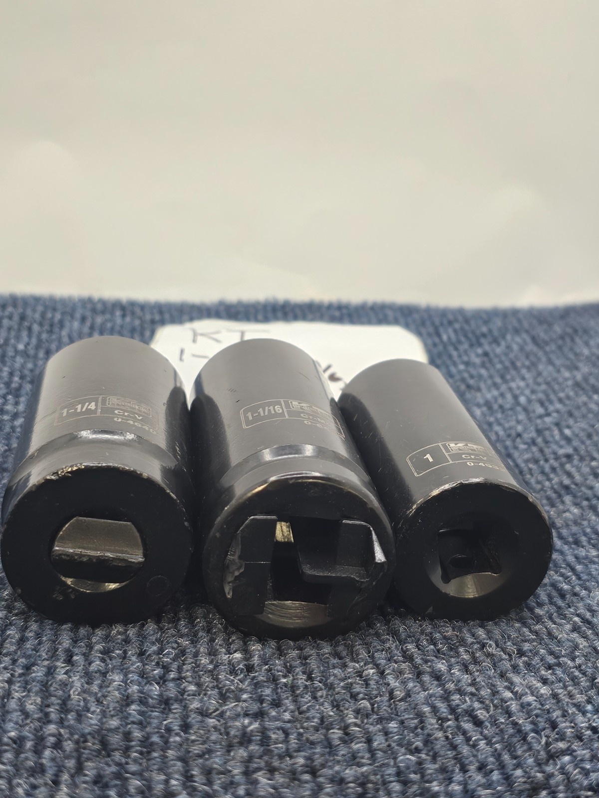 K-T Industries 0-4640, 0-6634, 0-4632: Cr-V Deep Impact Sockets – Black