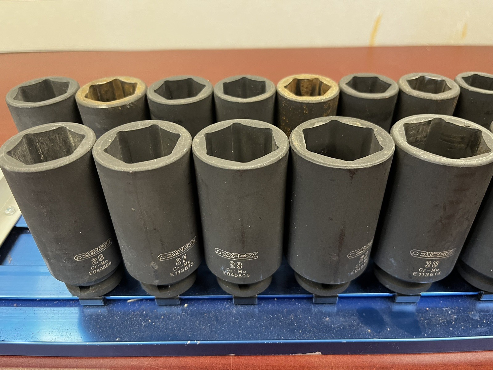 Expert by MAC Tools 26 pc 1/2″ Drive Metric 10-36mm Deep Impact Socket Set