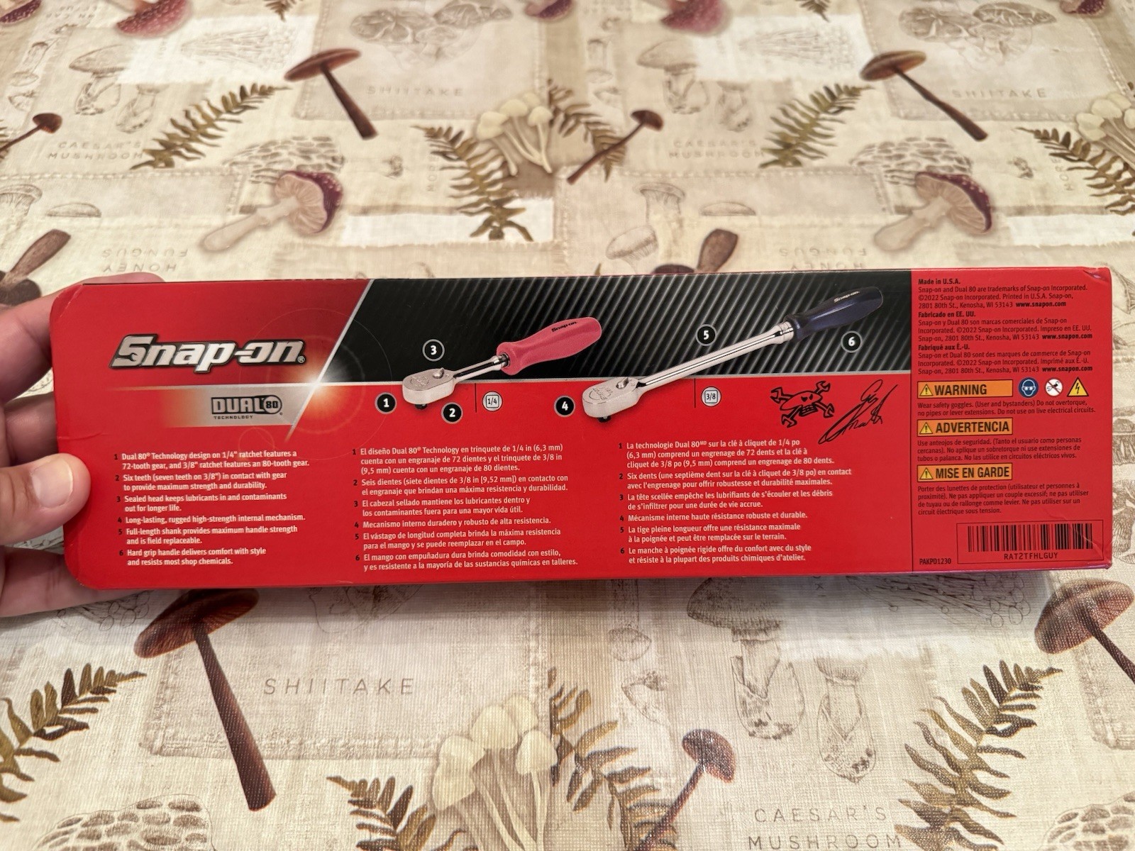 Snap-on Guy Martin RAT2TFHLGUY Ratchet Set