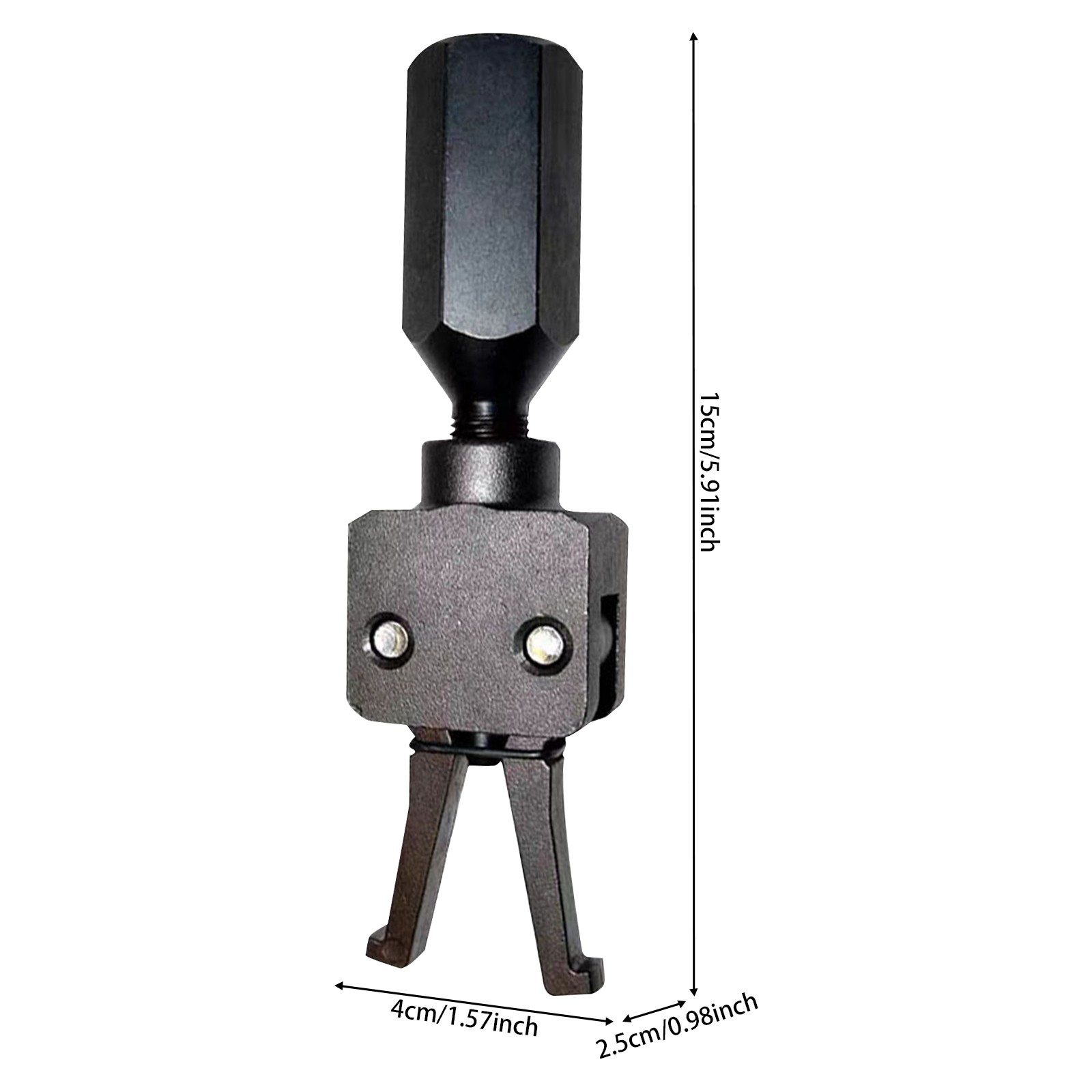 2 Jaw Puller Pilot Bearing Removal Steel Tool Fits 5/8»x18 3/4»x16 Threads