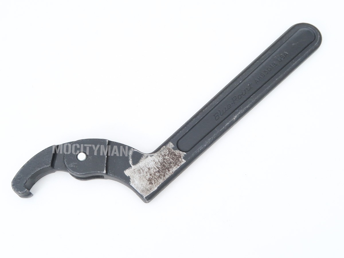 Blue-Point 1-1/4″ – 3″ Adjustable Hook Spanner Wrench AHS301B USA Made