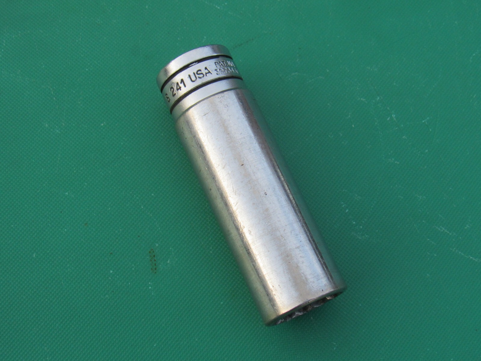 SNAP ON 3/4″ S241 1/2″ DRIVE SAE 12 POINT DEEP CHROME SOCKET 3/4 IN S 241 USED