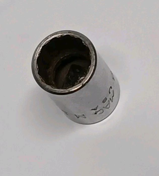Mac Tools 1/4″ Drive 3/8″ 12PT Shallow Chrome Socket M122