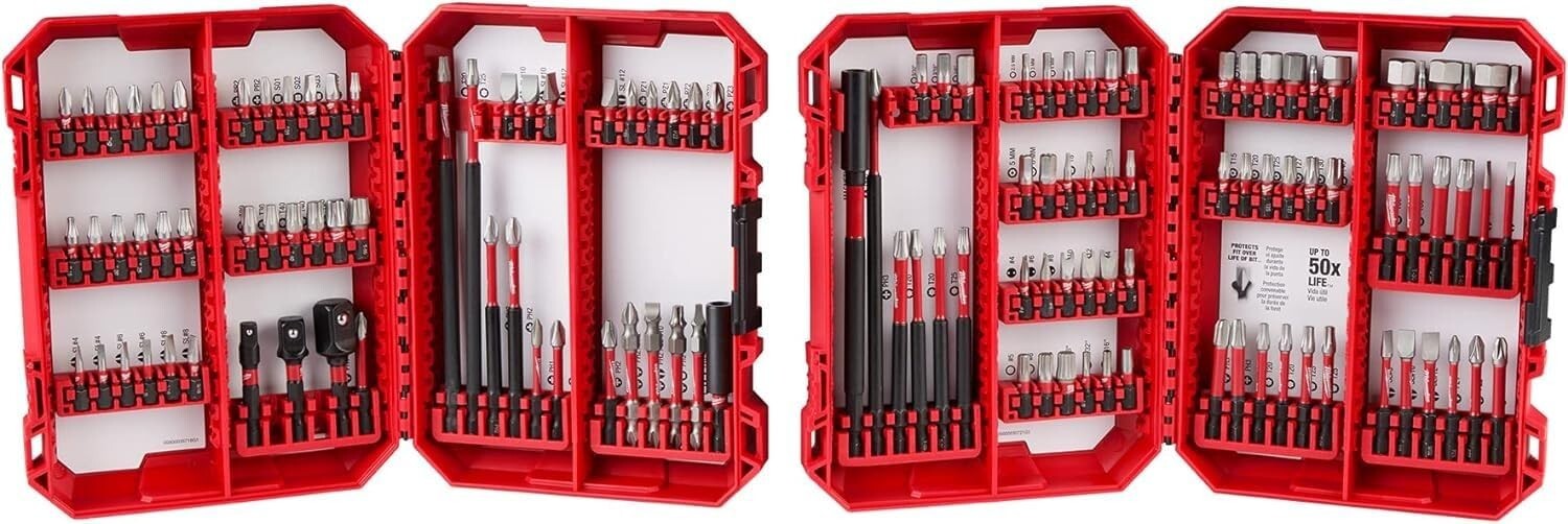 Milwaukee 124PC Shockwave Impact Driver Bit Set for PACKOUT Model 48-32-4034