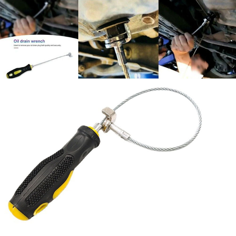 Magnetic Oil Drain Plug Remover Strong Tool,Anti Scald Pan Screw Sleeve