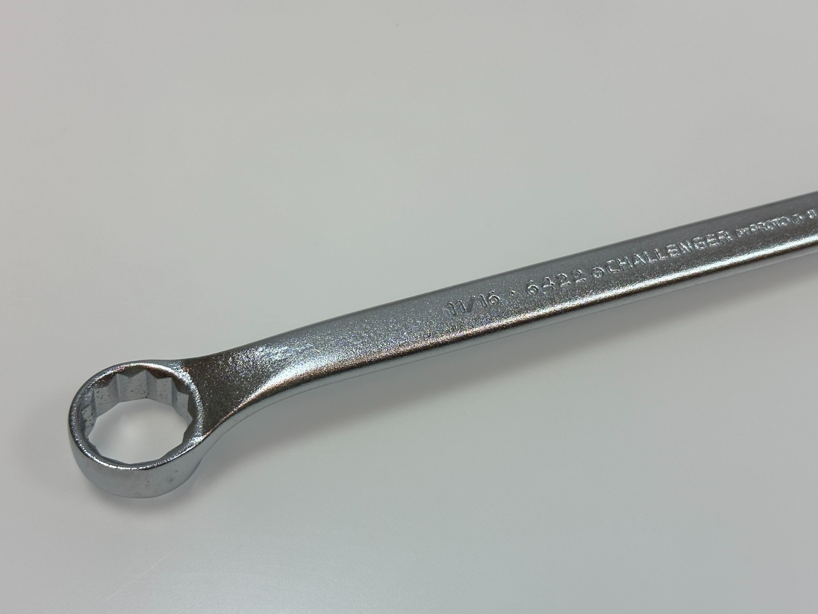 🇺🇸 Challenger by PROTO (New NOS) 6422 SAE 11/16 x 5/8 Offset Box Wrench 12 Pt.