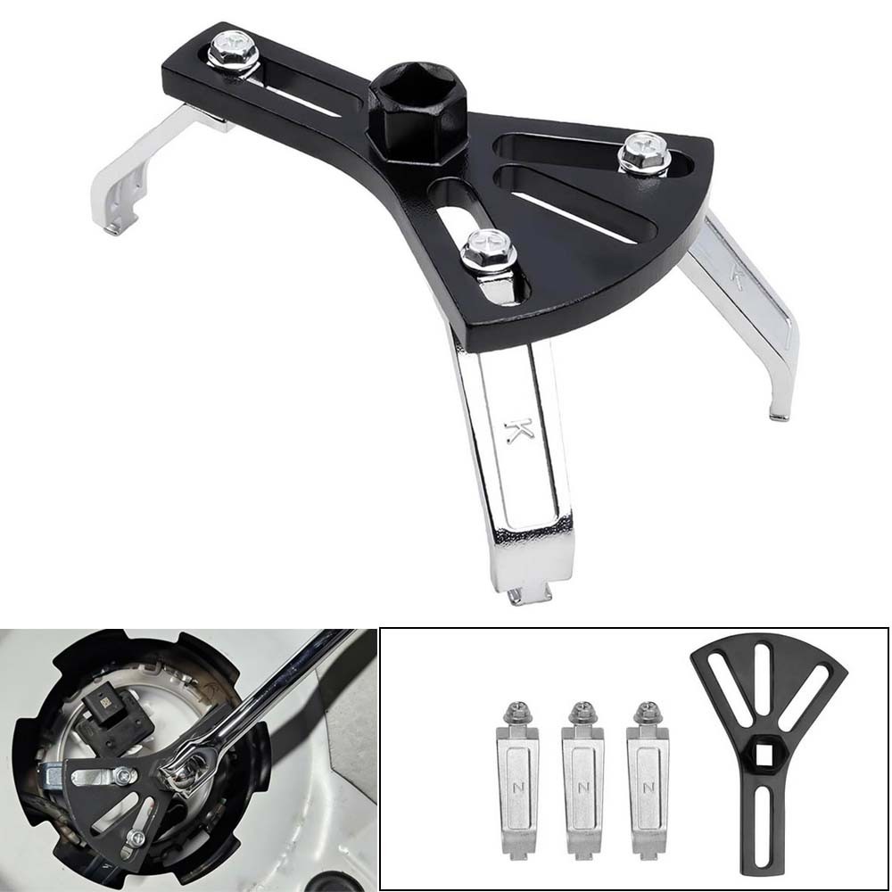 Car Fuel Pump Removal Tool Universal Adjustable Fuel Tank Lock Ring Remover Tool