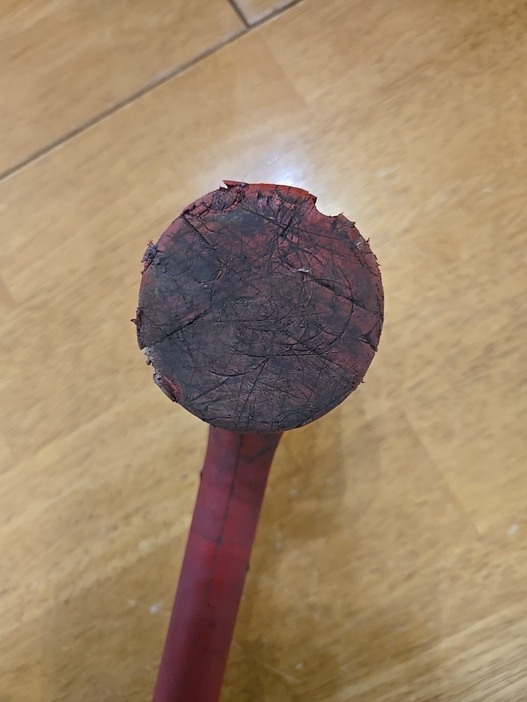 Snap On 15″ 48OZ Soft Grip Dead Blow Hammer Red HBFE48