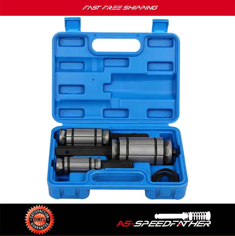 3 Pieces Exhaust Pipe Expander Tail Pipe Muffler Spreader Tool 1-1/8″ to 3-1/2″