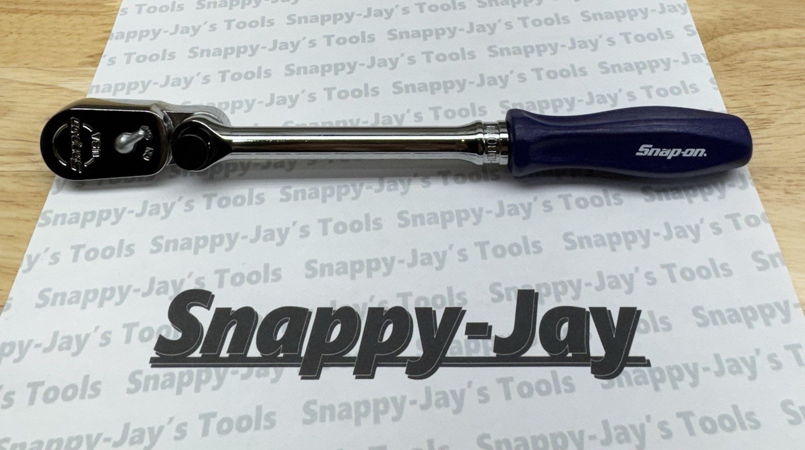 Snap-on Tools DARK PURPLE 3/8″ Drive Hard Grip Multi-Position Ratchet FHD80MPDP