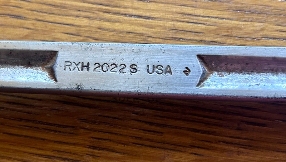 Snap-On 5/8″ 11/16″ 6 Point SAE Flare Nut Wrench (RXH2022S)