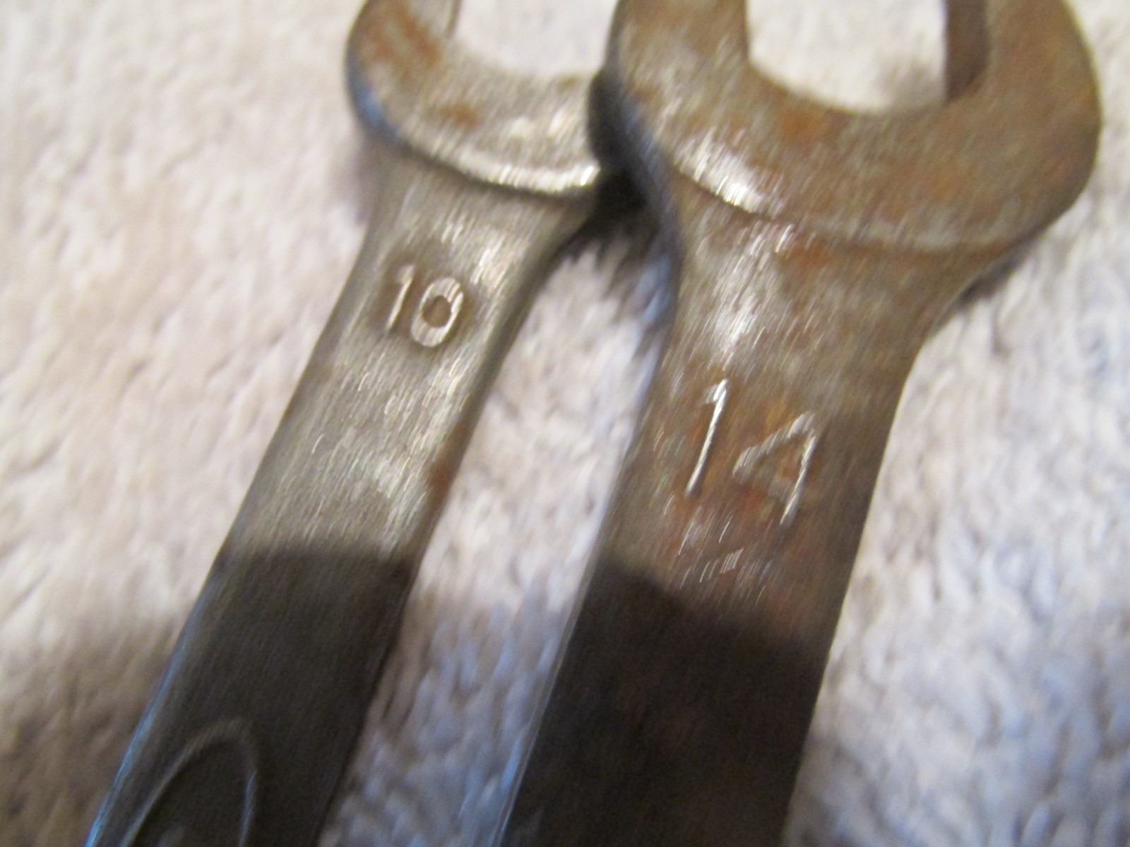 HM (Honda Motors) 8mm 10mm 12mm Open End Wrench from Honda Motorcycle Tool Kit