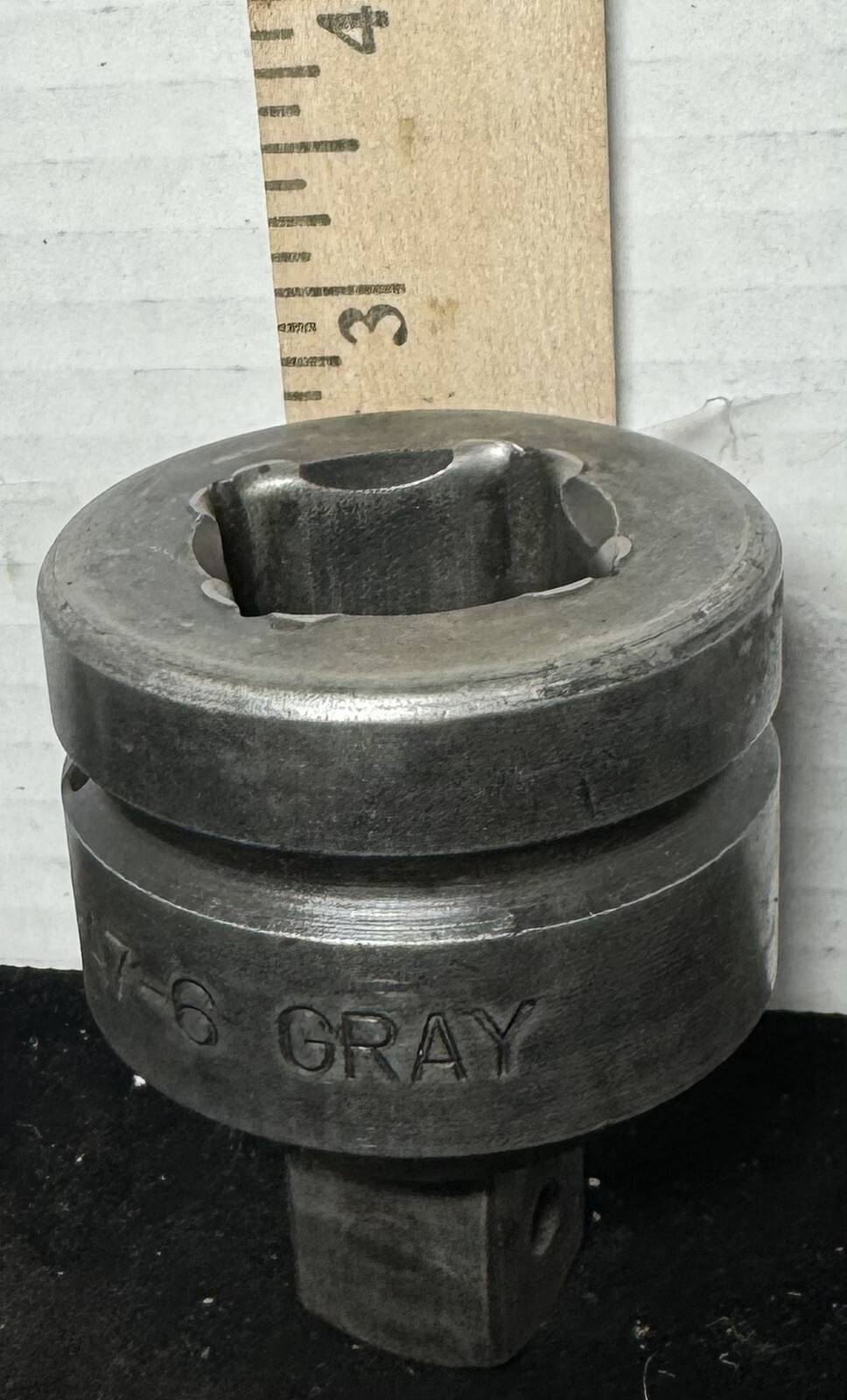 GRAY TOOLS PA7-6 1″ (F) X 3/4″ (M) IMPACT ADAPTER 1″ DRIVE PA76