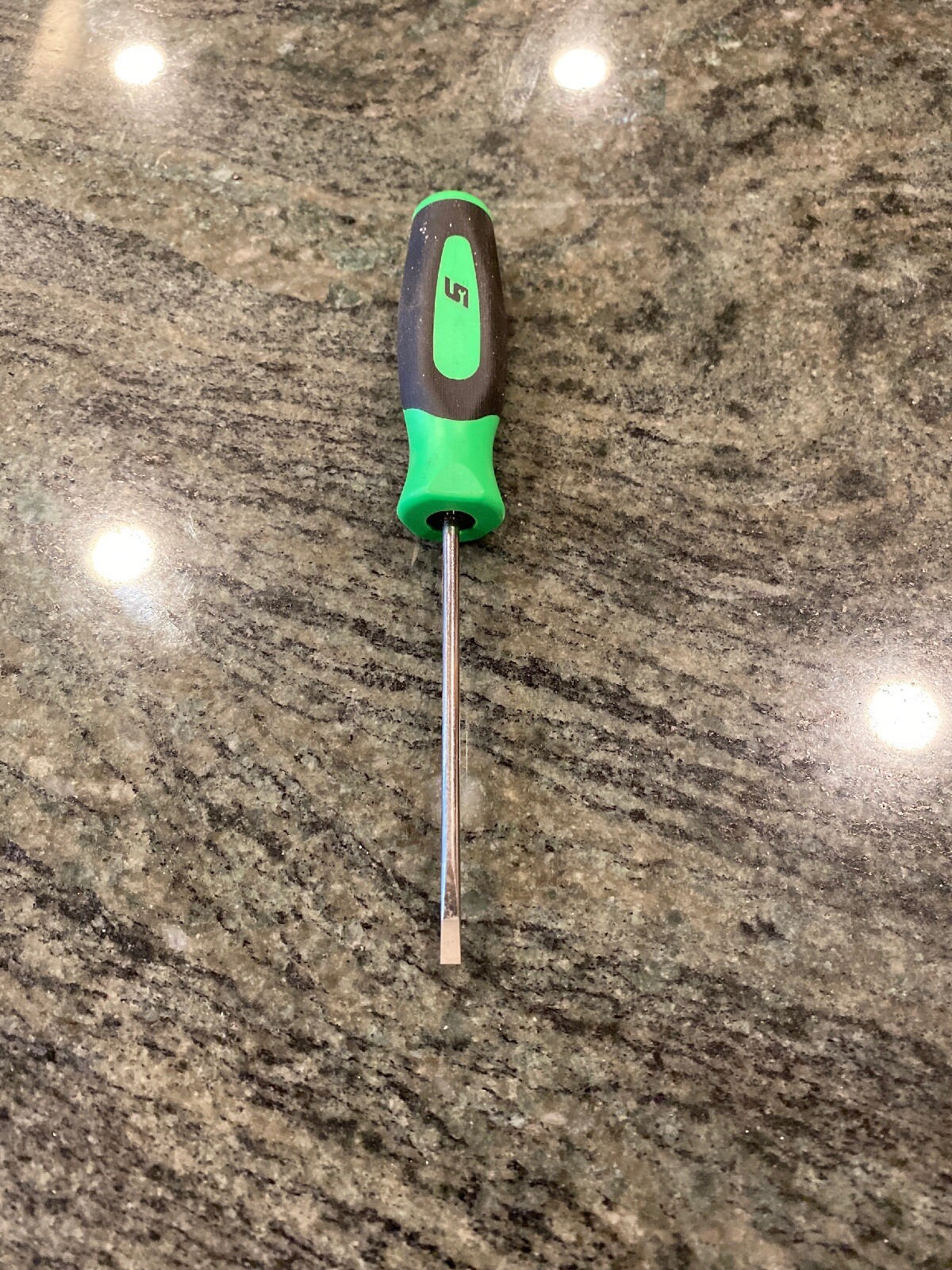 Snap On sgd304bg flat tip soft grip mini tip screwdriver green