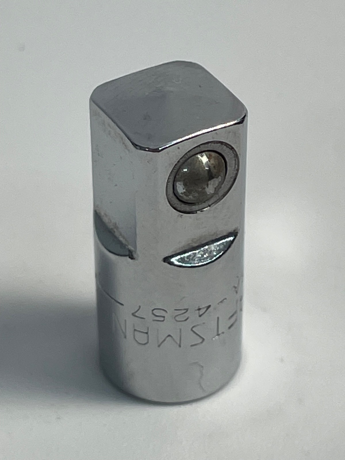 Craftsman V-4257 1/4″ Drive 3/8″ Adapter SAE Friction Ball Chrome USA