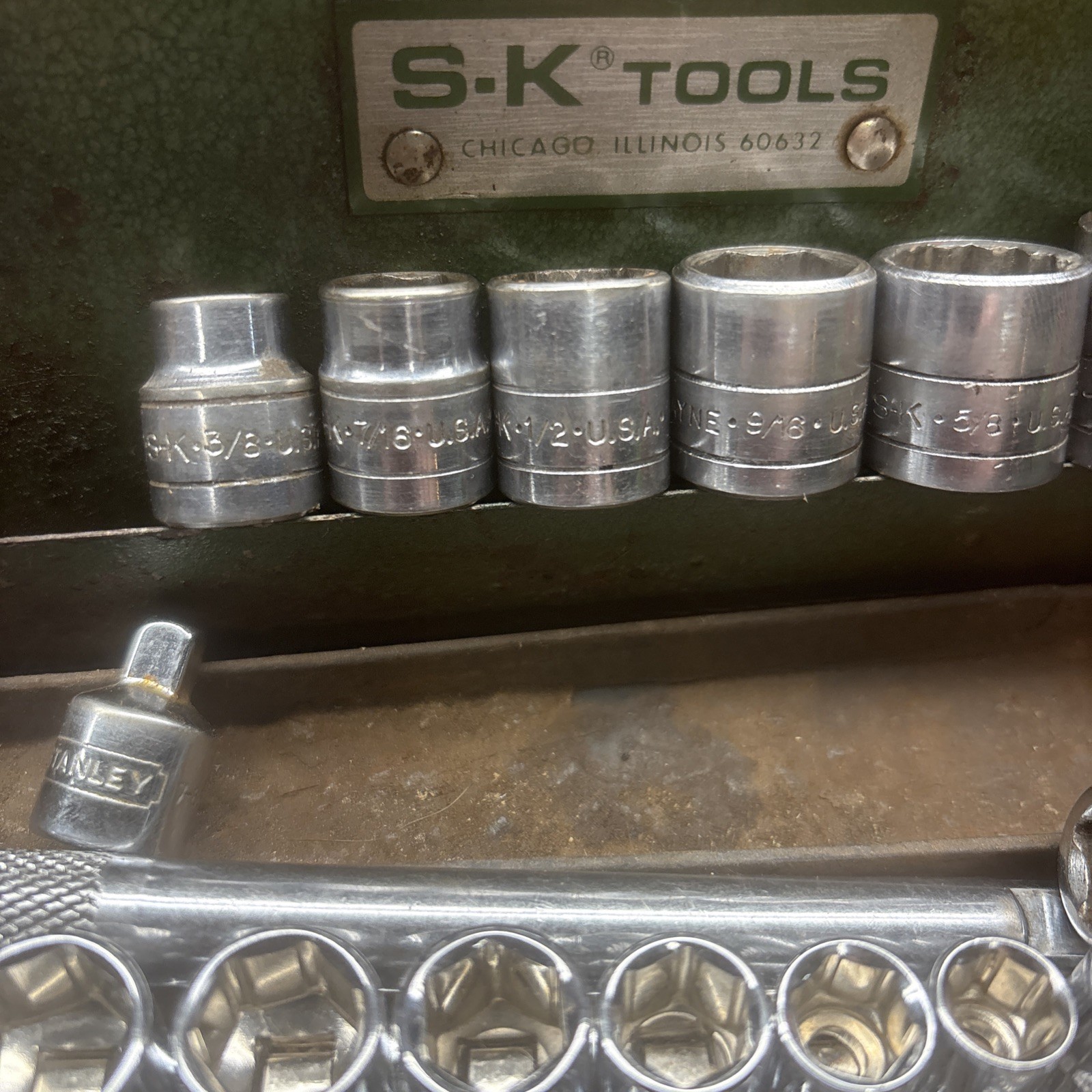 SK Wayne Tools Socket & Ratchet 45170 Set Plus Bonus Items!