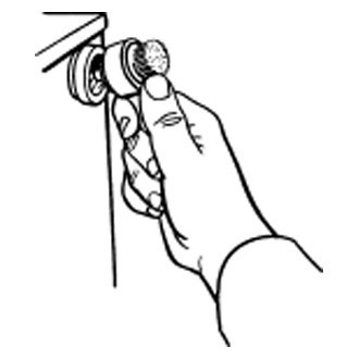 Lisle Battery Side Terminal Brush