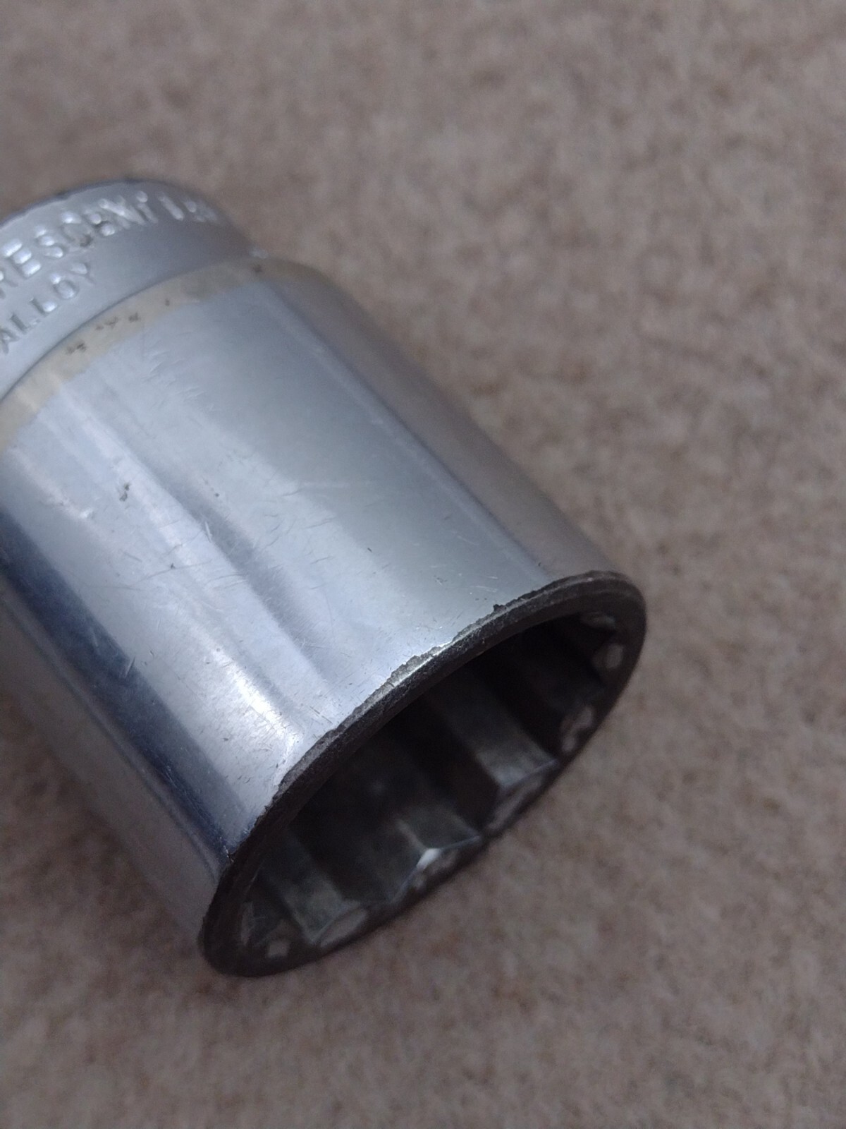 Crescent 1-5/16″ Socket 3/4″ Drive 12pt Shallow LH1242 Japan Made SAE Standard .