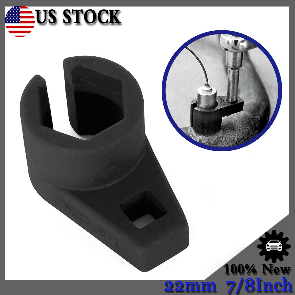 7/8-Inch 22mm Offset Oxygen O2 Sensor Socket Wrench Removal Tool Drive 3/8″