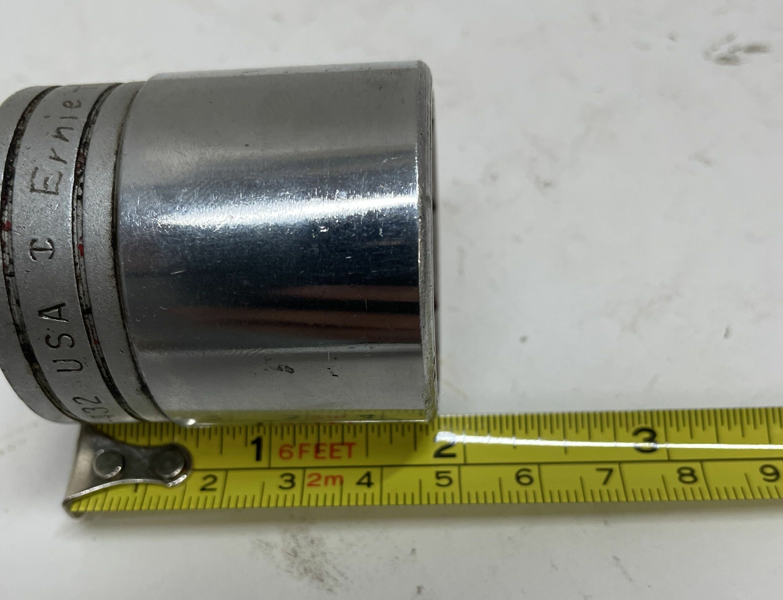 Snap-On Tools 1/2 Drive 1 Inch Shallow Chrome 8 Point Socket SAE SW432 USA