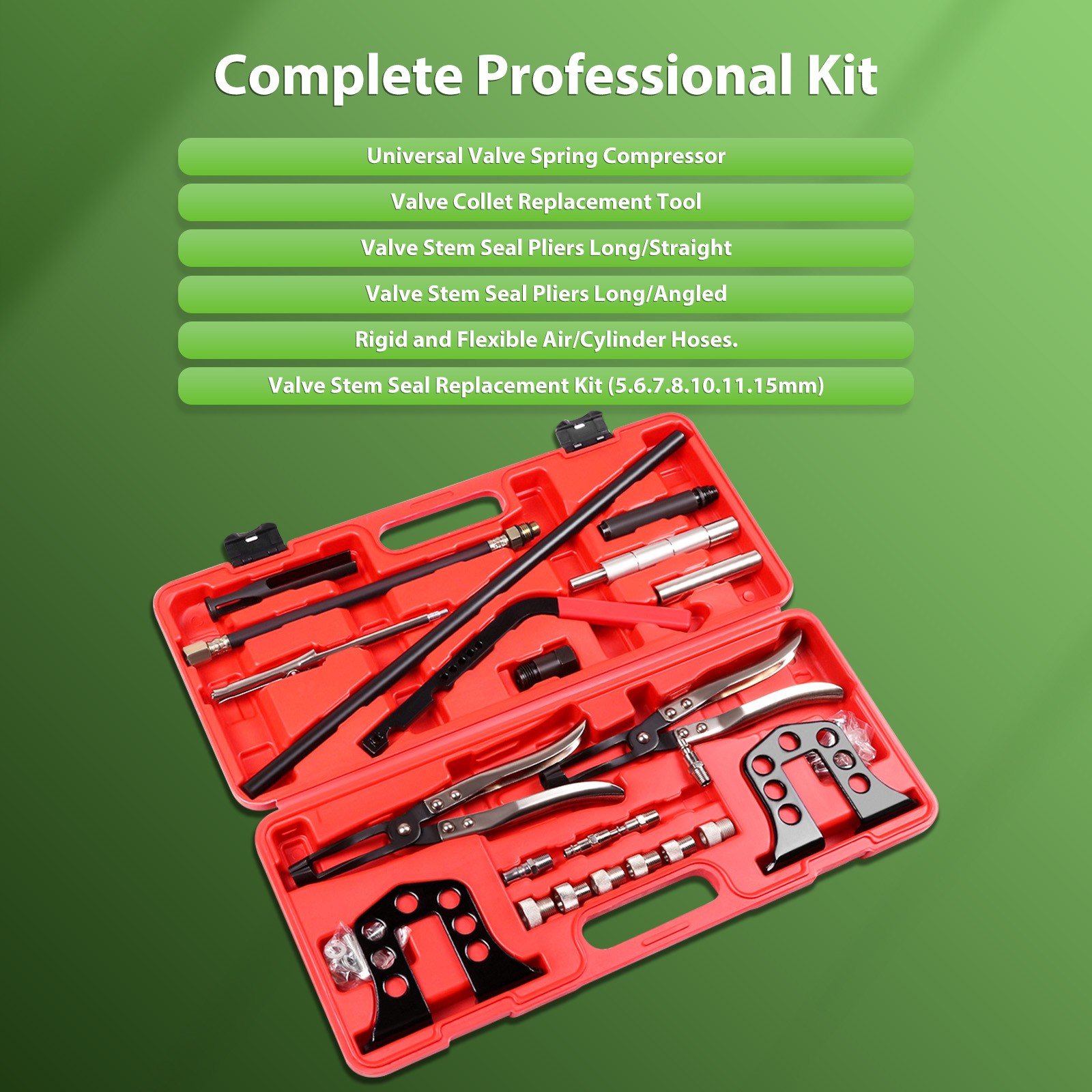23x Valve Spring Compressor Stem Seal Installer & Remover Tool OHV OHC Overhead