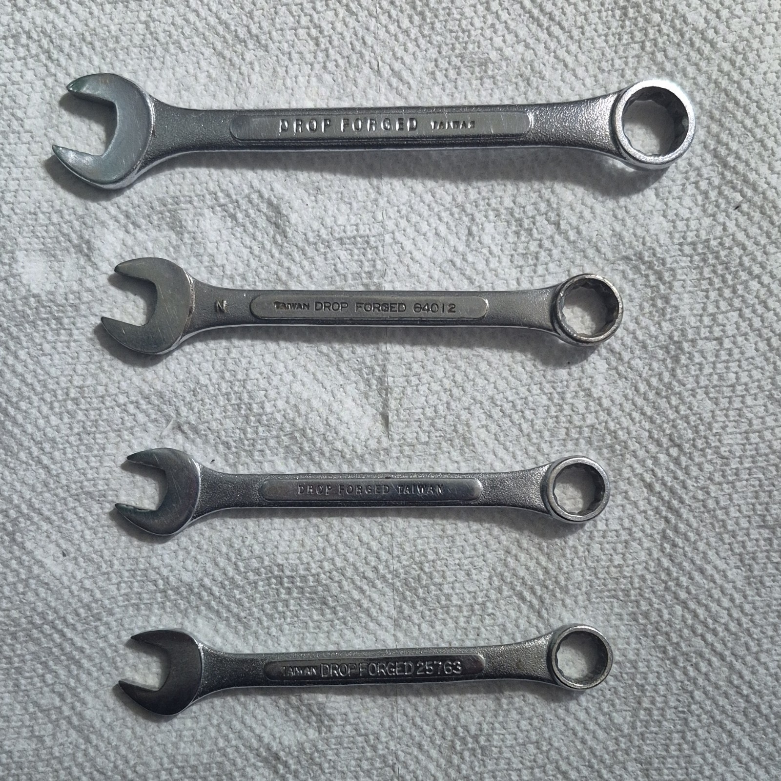 Mixed Wrench Lot of 4 Ace Hardware Pro-Mate 9/16 7/16 12mm Mechanics Tools