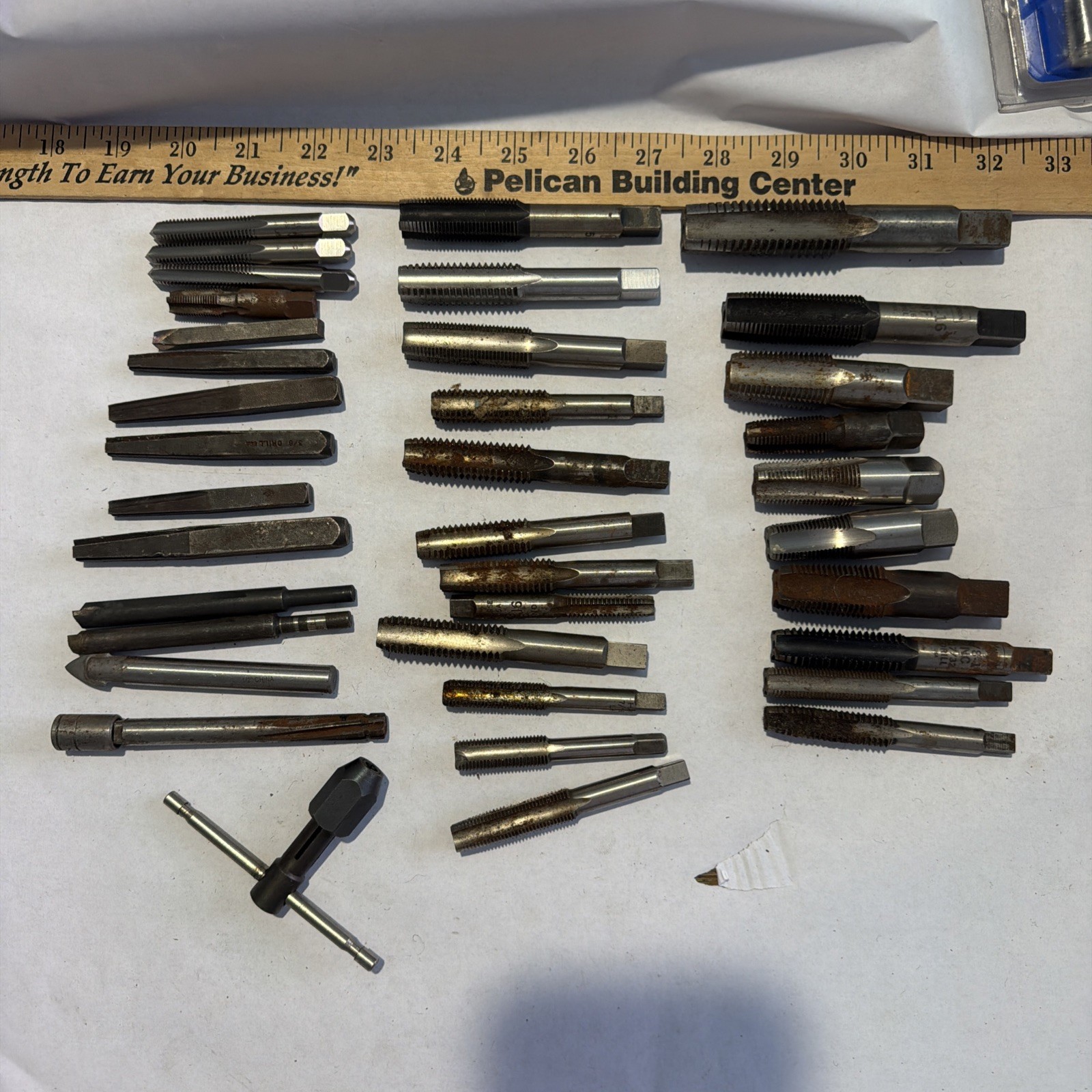 Mixed Lot R&N / Hanson / SKF Thread Taps Machinist Shop Tool