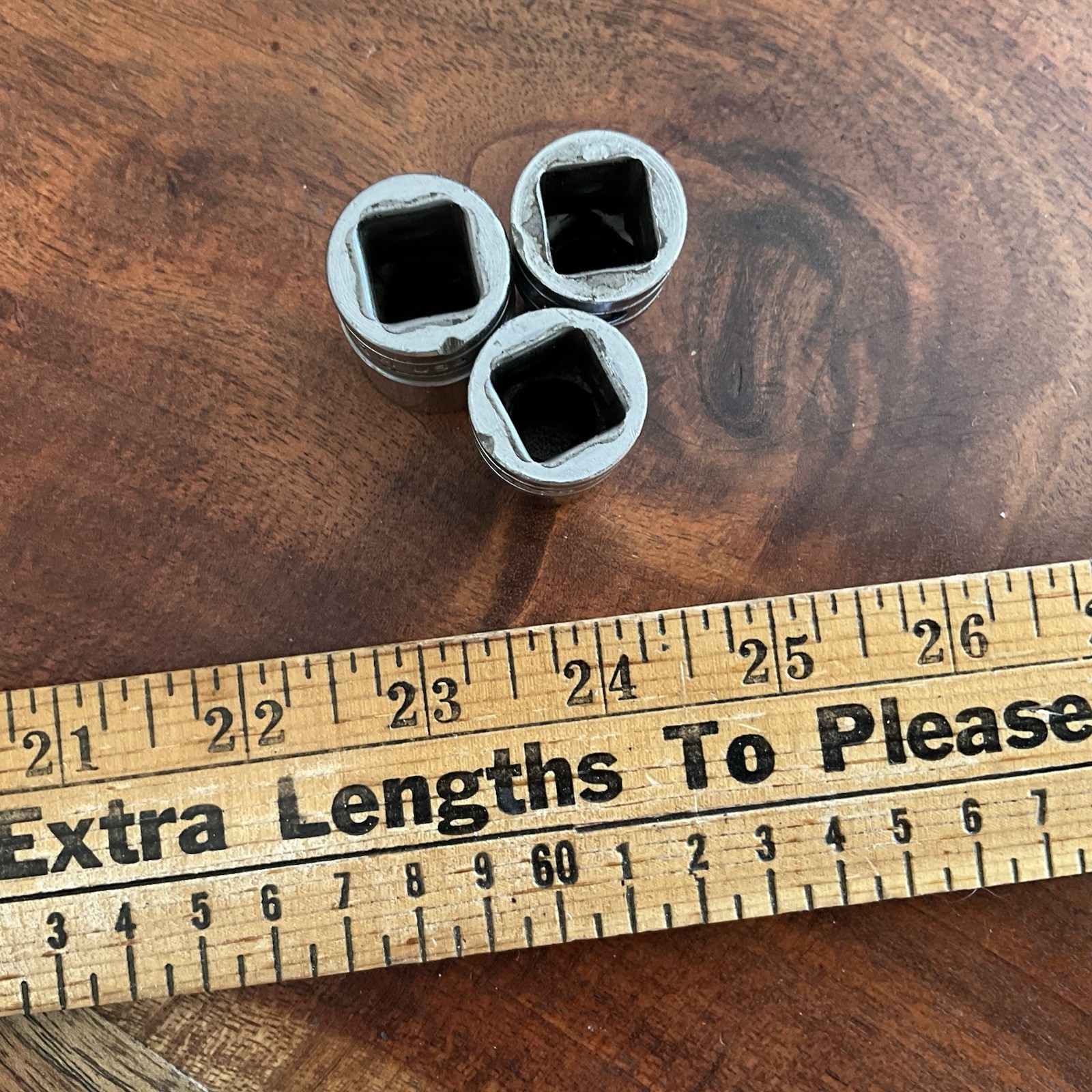 Lot 3 Snap On Sockets 1/2″ Drive USA 17mm 14mm 13mm