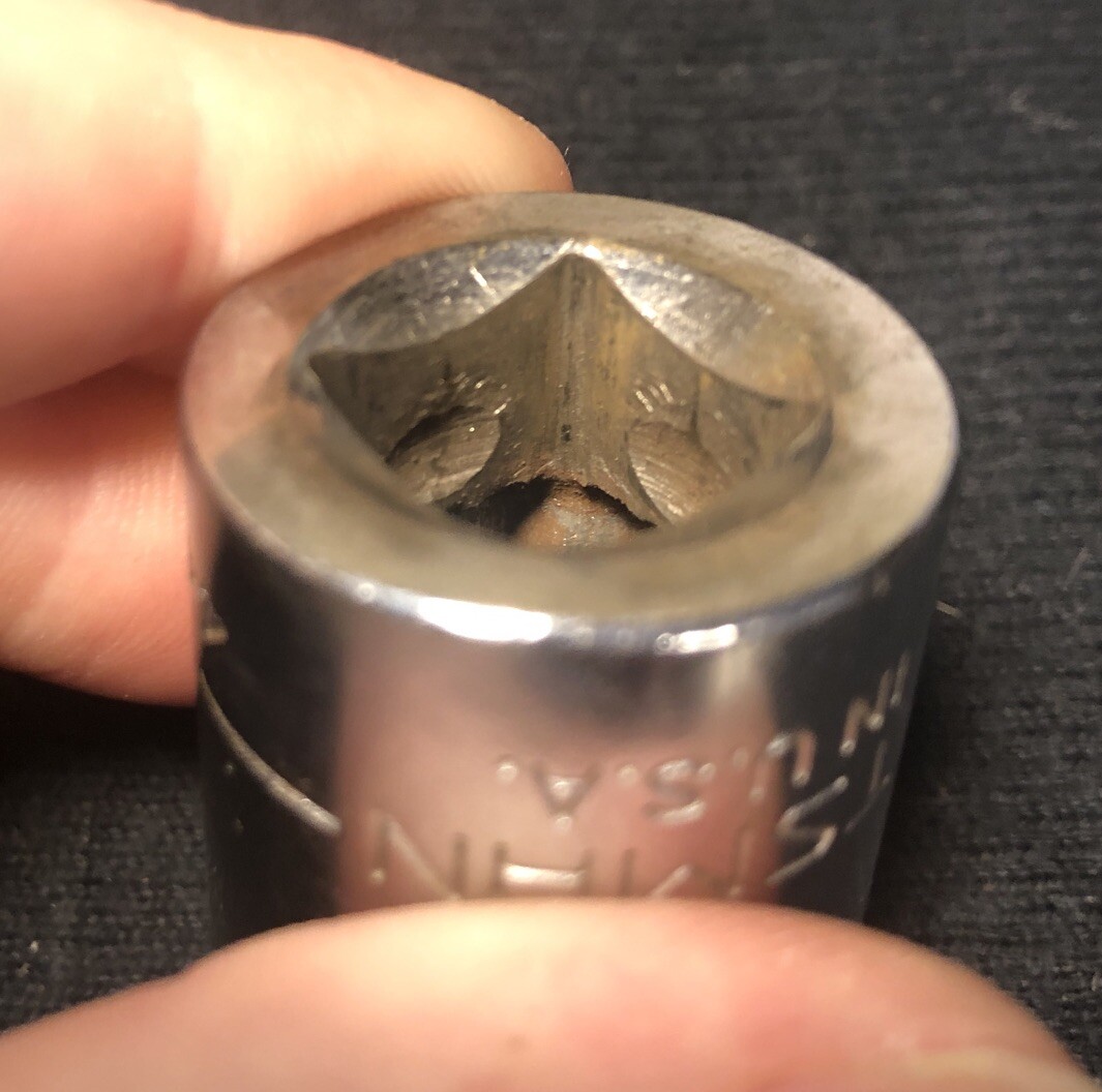 Vintage Craftsman 19mm Socket 1/2” Drive 44238 USA 🇺🇸 Excellent!