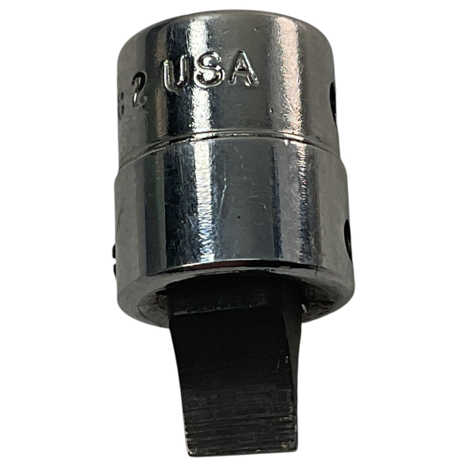 Snap-on Screwdriver Bit Socket Flat Tip 1/4″ Drive TM82 Sold As Pictured Mech