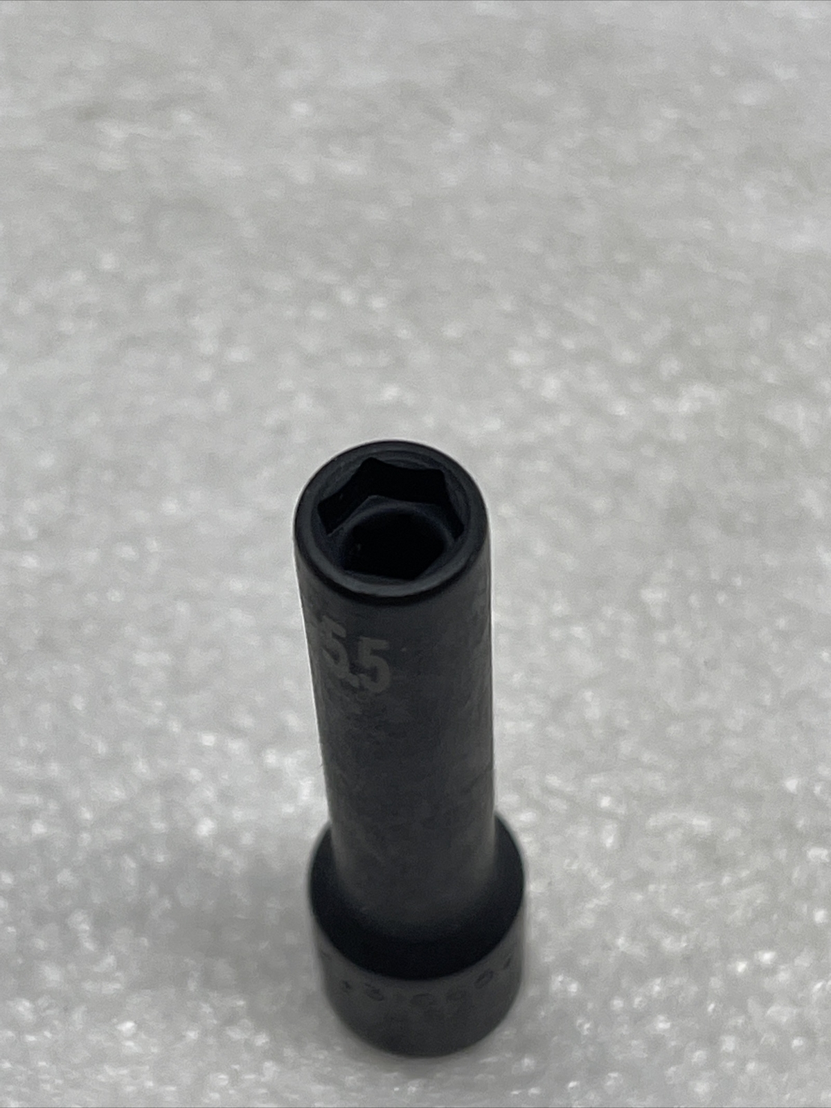 5.5mm SK Hand Tools 1/4″ Drive, 6 Point, Deep Metric Impact Socket, USA, 31065