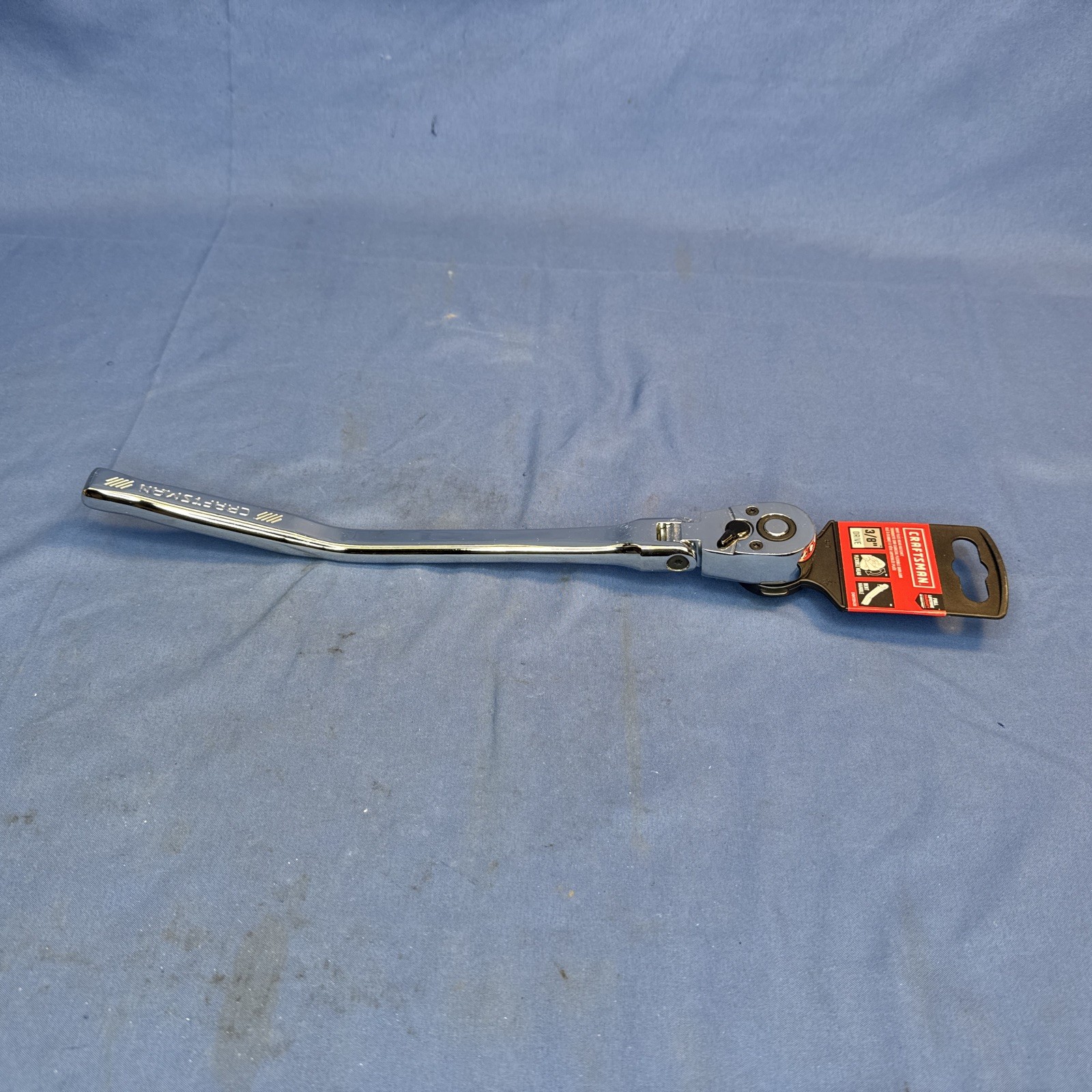 New CRAFTSMAN 12 inch 72-Tooth 3/8″ Drive Bent Flex Head Ratchet CMMT99439