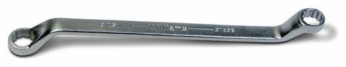 Double Head 60? Offset Box End Wrenches,12-Pt, SAE, Chrome Satin Finish,Williams