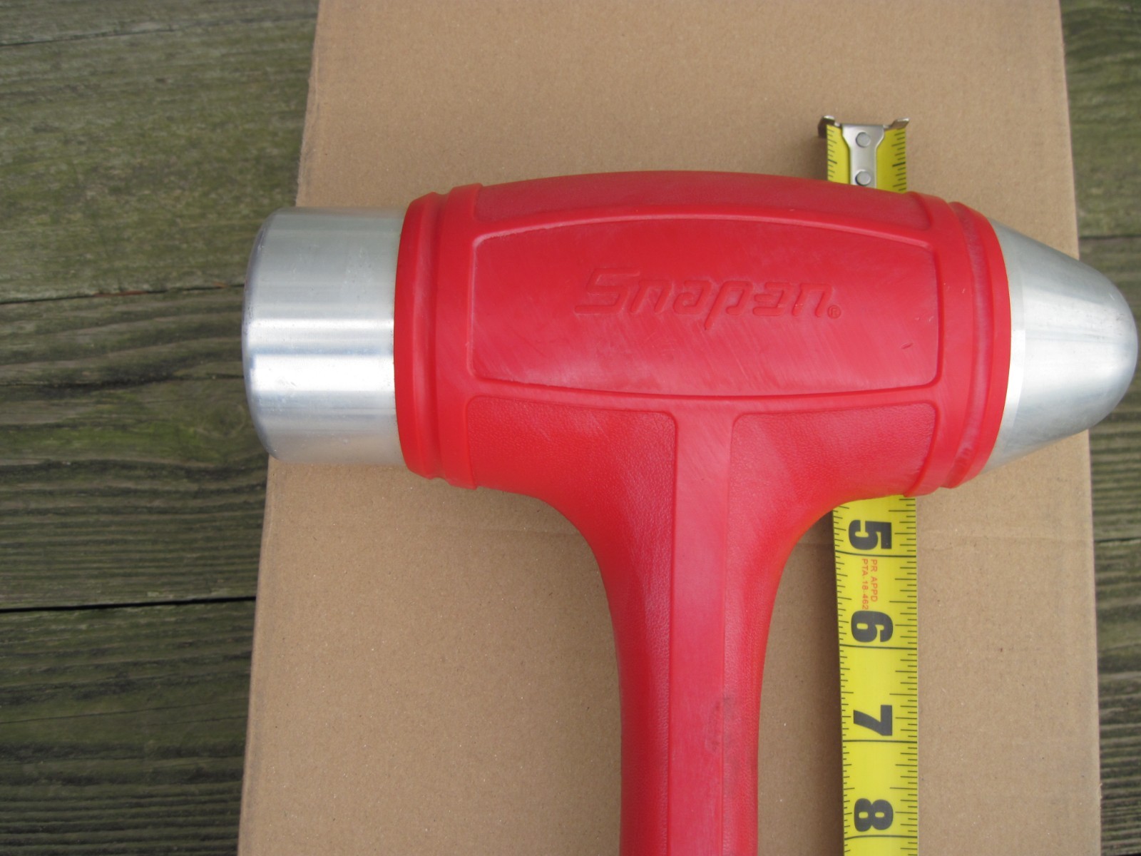 Snap On Giant Ball Peen Hammer Wall Hanger Demo Display RARE NICE