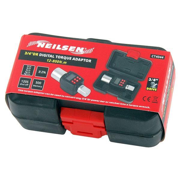 Neilsen Industry Digital Torque Adapter 3/4 160-800nm