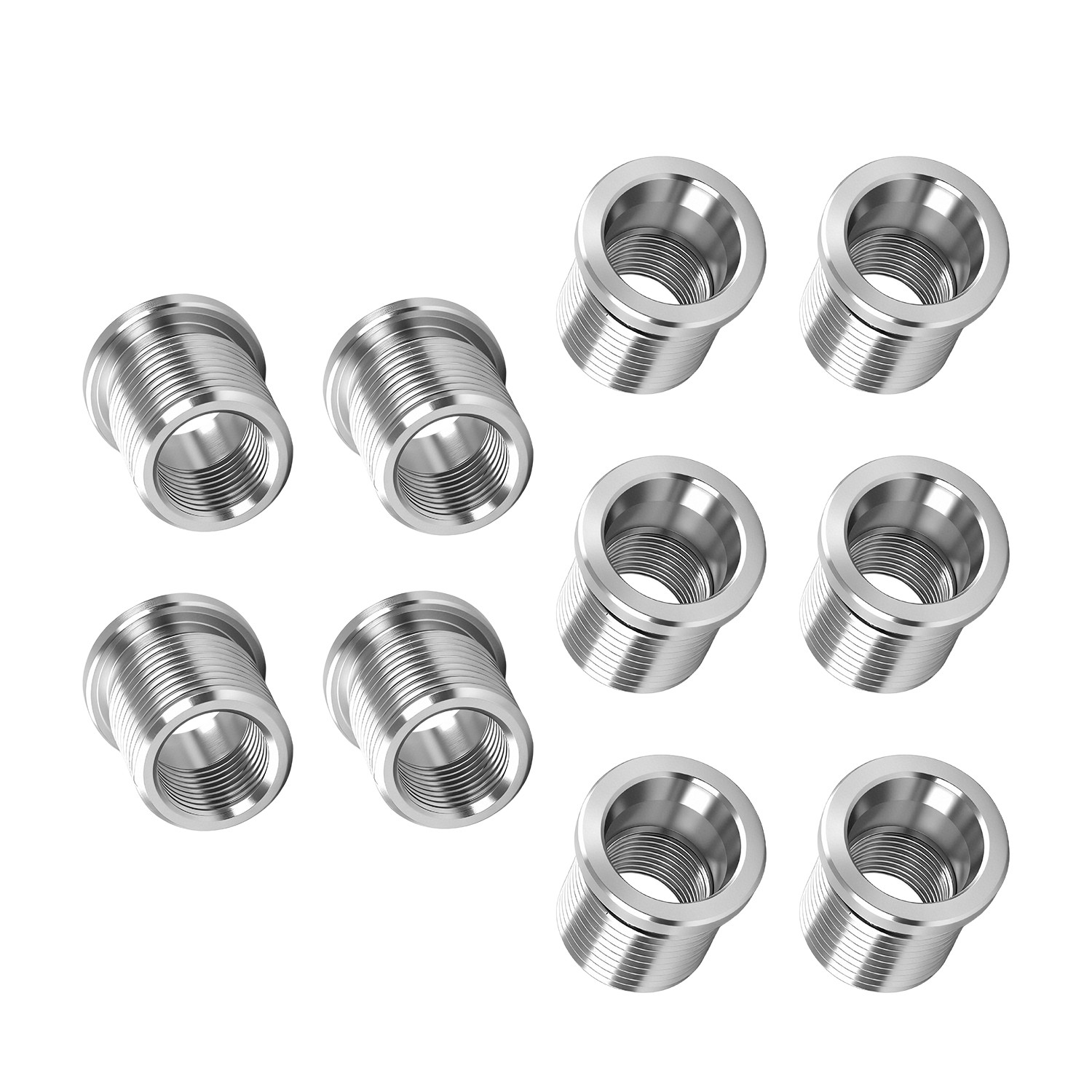10PCS Spark Plug Port Insert Tool Set for 1996-2003 Ford 4. 6L 5. 4L 6.8L