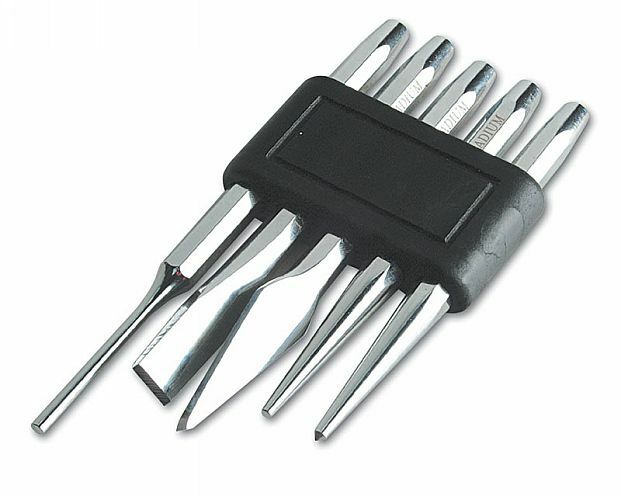 Laser 3230 Punch and Chisel Set 5 piece