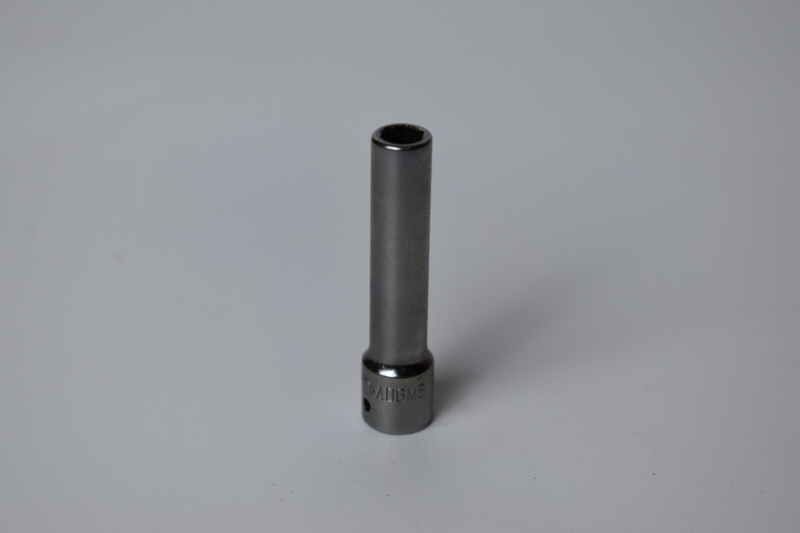 Matco Tools AD6M6 6mm Metric deep socket 1/4″ drive 6 point Chrome Finish